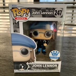 Funko Pop Rocks Beatles John Lennon in Peacoat Funko Shop Exclusive Non Chase